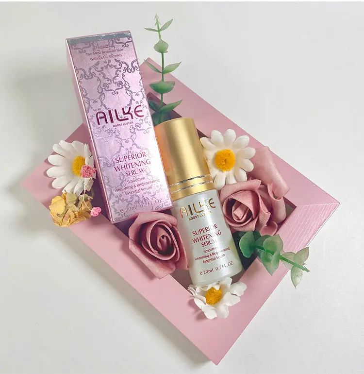 AILKE Glutathione & Vitamin C Kit,With Whitening Lotion,Moisturizing Cream,Lightening Soap, Spa Oil,Glowing Body Cream,Gift Set
