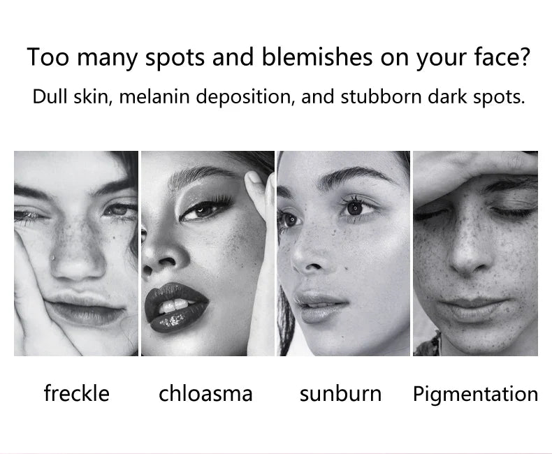DR RASHEL Facial Cleanser Cream Serum Arbutin Niacinamide Dark Spots Removal Whitening Skin Care Face Set Kit 4 Pieces