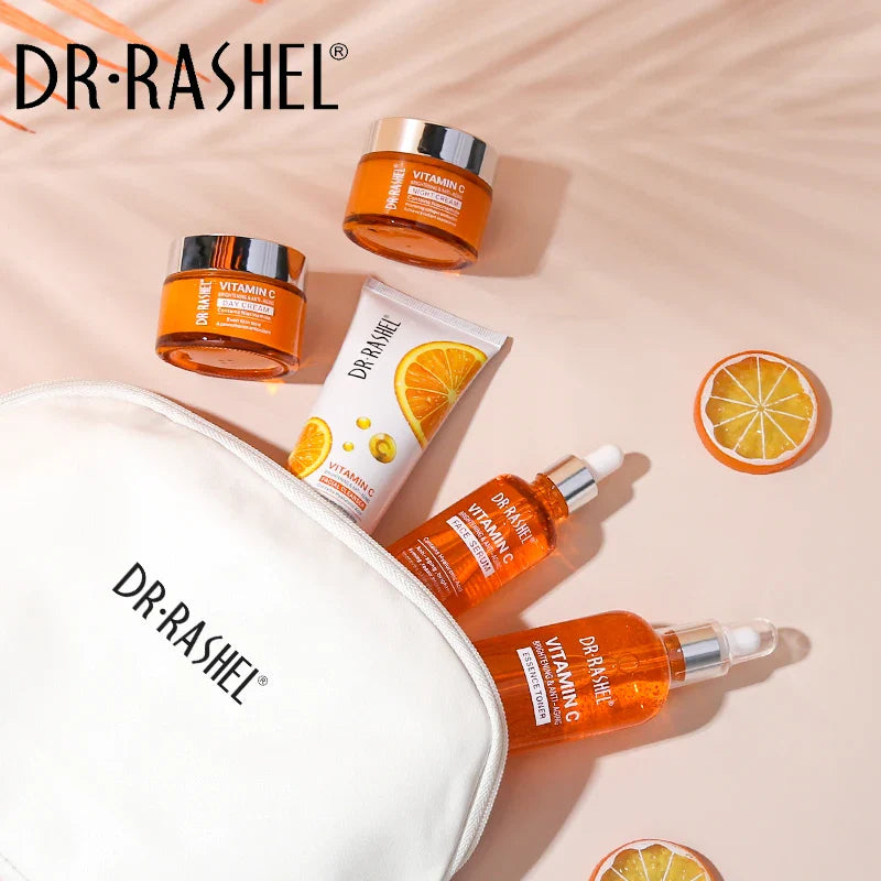 DR RASHEL Vitamin C Brightening Anti Aging Skin Care Set 5 Pieces/kit
