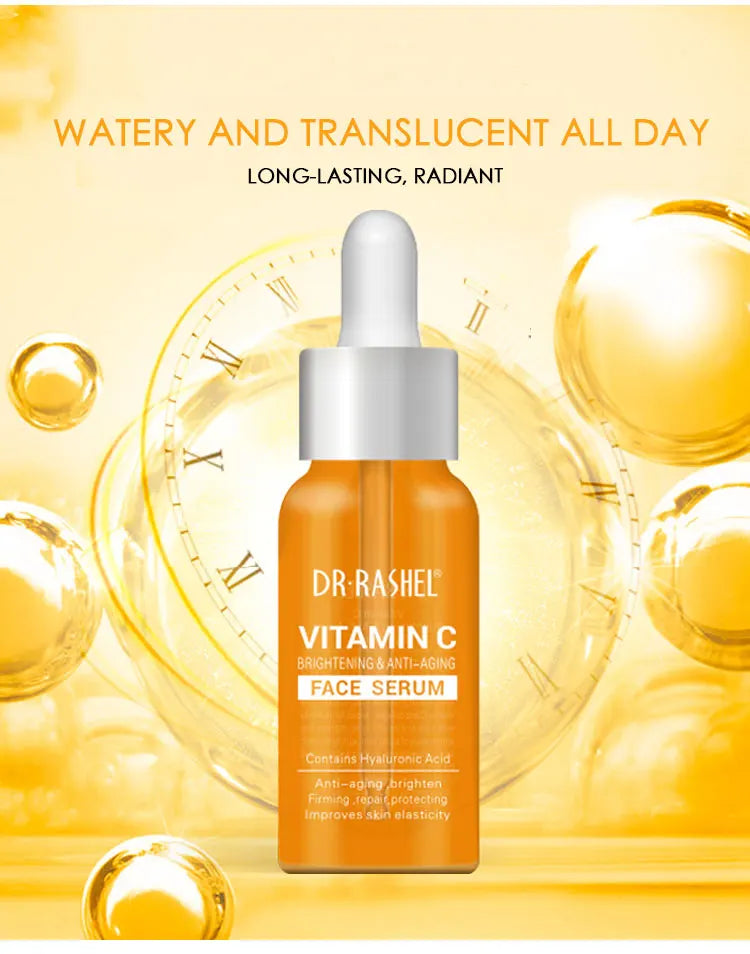 DR.RASHEL Brightening Anti Aging Firming Makeup Primer Vitamin C Serum For Face 50ml
