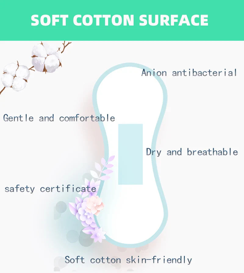 3 pack/lot love anion sanitary pads menstrual shuya anion 155mm length cotton soft feminine hygiene product 90 pieces