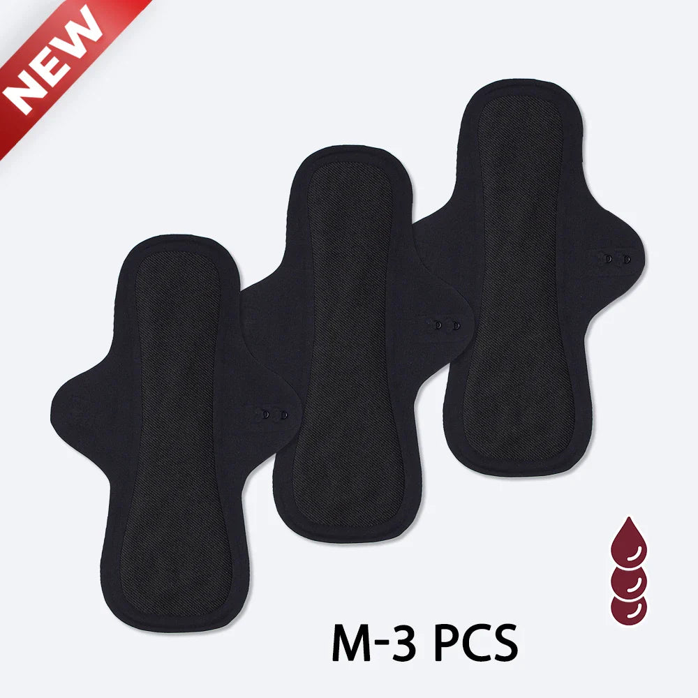 Reusable Menstrual Pads Women Large Washable Seamless Sanitary Napkin Thin No-slip Reusable Sanitary Towel Absorbent Pad Panties