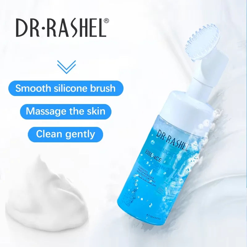 DR RASHEL Facial Foam Cleanser Mousse Makeup Remover Moisturizing Hyaluronic Acid Cleansing Mousse 120ml