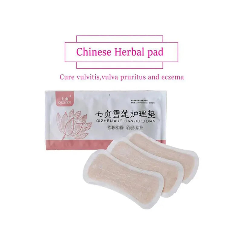 50pcs/Snow Lotus Care Pads Women Sanitary Tampons Healthy Natural Herbal Underwear Pads Women Sanitary Pads Gynecological Pads