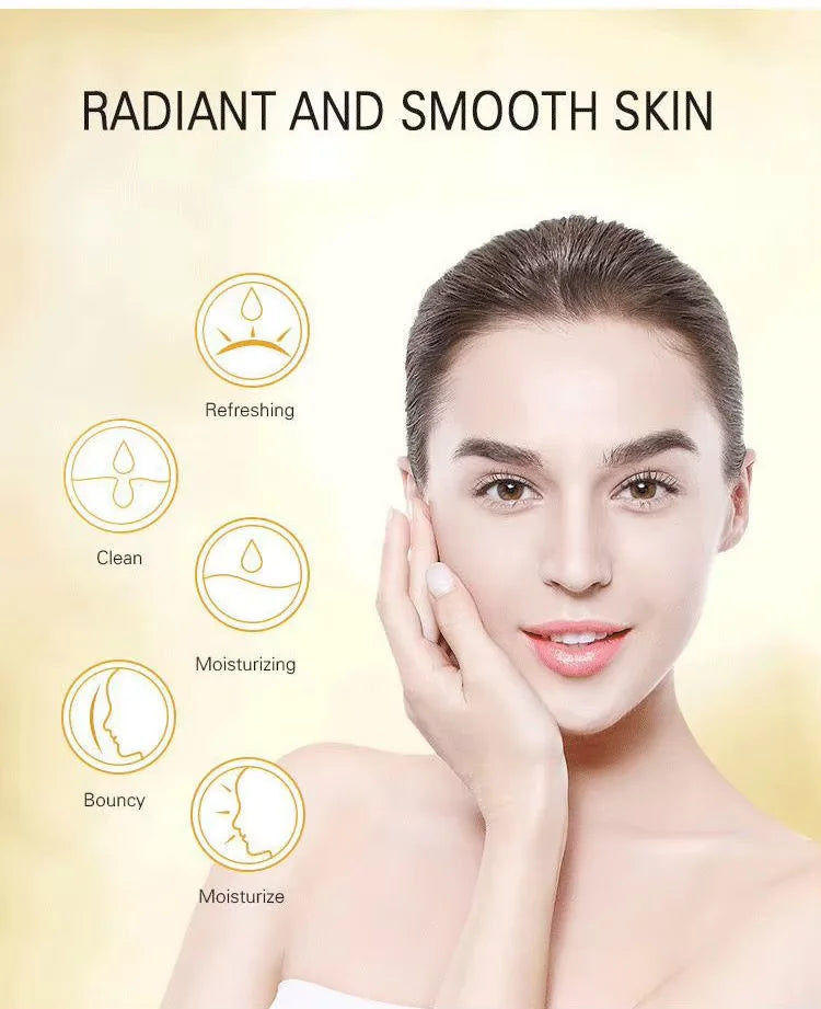 DR.RASHEL 24K Gold Skin Kit Toner Eye Essence Face Cream Face Essence Facial Cleanser