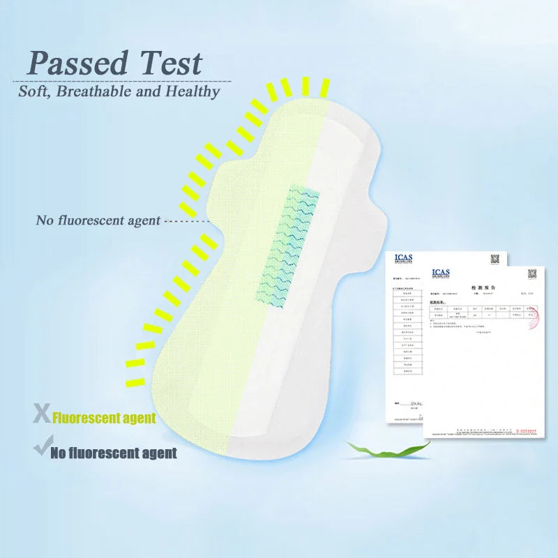 24pcs=3 packs/ Anion Menstrual Pad Sanitary Towels Panty Liners For Women Health Care Feminine Hygiene Product Towels Cotton Pad