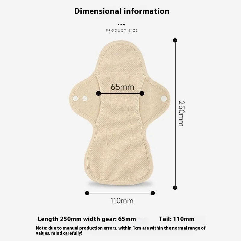 Cloth Sanitary Napkin, Bacteriostatic Extended Pads Cotton Leak-proof Reusable Washable Pad Menstrual Women Sensitive Skin Liner