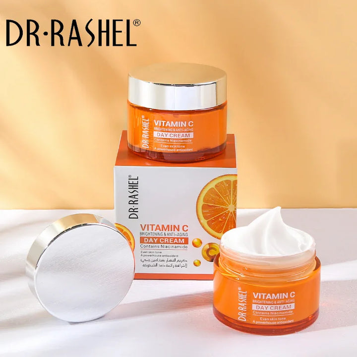 DR.RASHEL Brightening Moisturizing Whitening Anti Aging Vitamin C Face Cream 50G