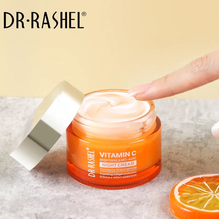 DR.RASHEL Brightening Moisturizing Whitening Anti Aging Vitamin C Face Cream 50G